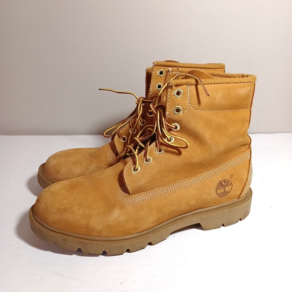 Timberland 6-Inch Basic Waterproof Boot in Wheat Mens Size 8.5 - Picture 1 of 8